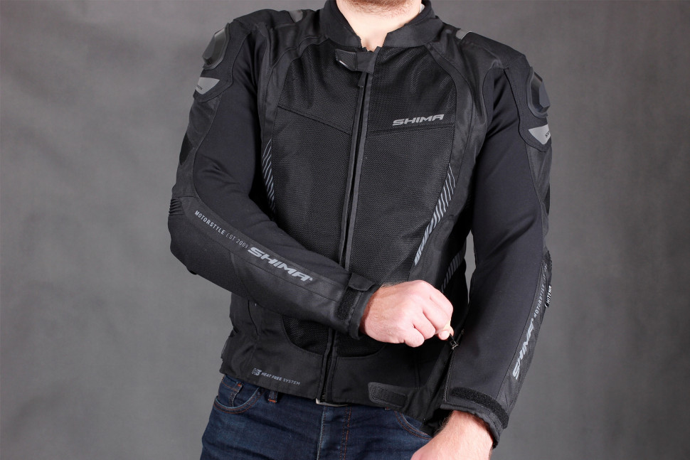 Мотокуртка Shima Mesh Pro Black/White
