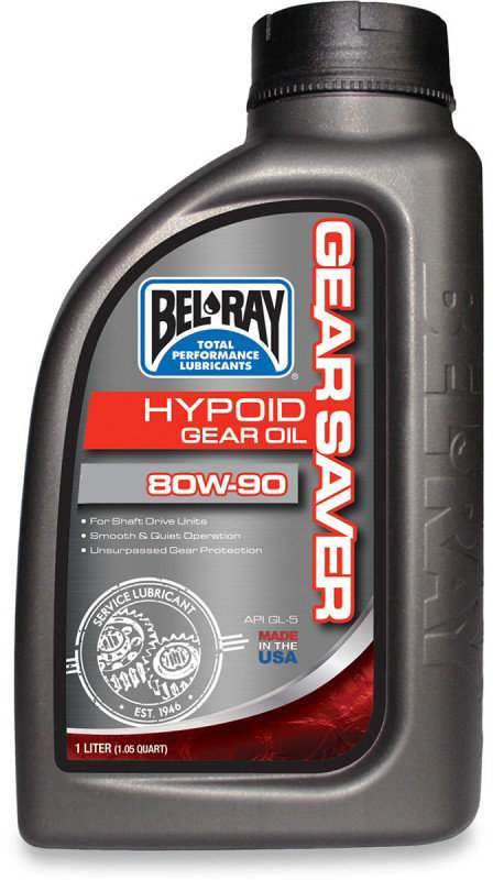 Трансмісійне масло Bel-Ray Gear Saver Hypoid 80W-90 1л