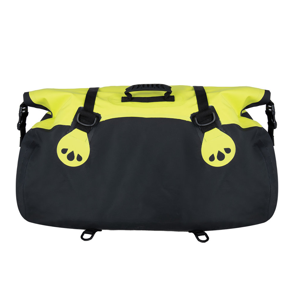 Мотосумка рулонная на хвост Oxford Aqua T-70 Roll Bag Black/Fluo (OL473)