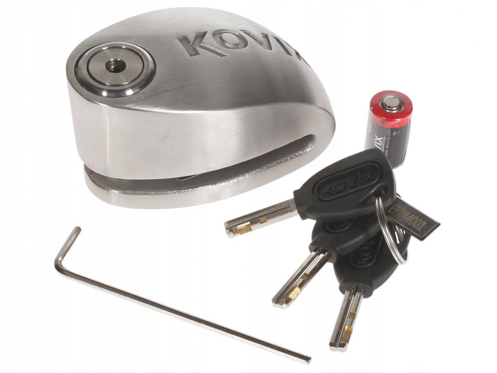 Мотозамок с сигнализацией Kovix KAS15 (KAS15)