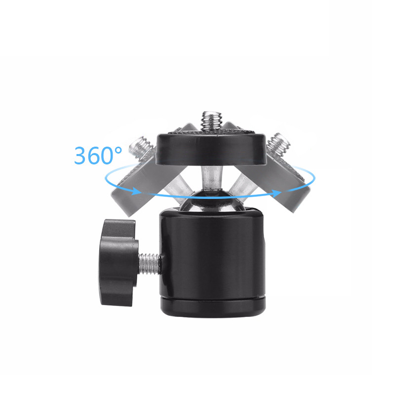 Шарнірна головка 1/4" для монопода, штатива MSCAM Head Bracket Holder Mount