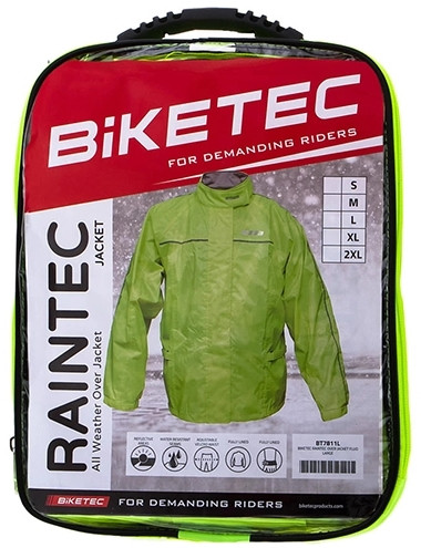 Мотокуртка дождевая Biketec Green