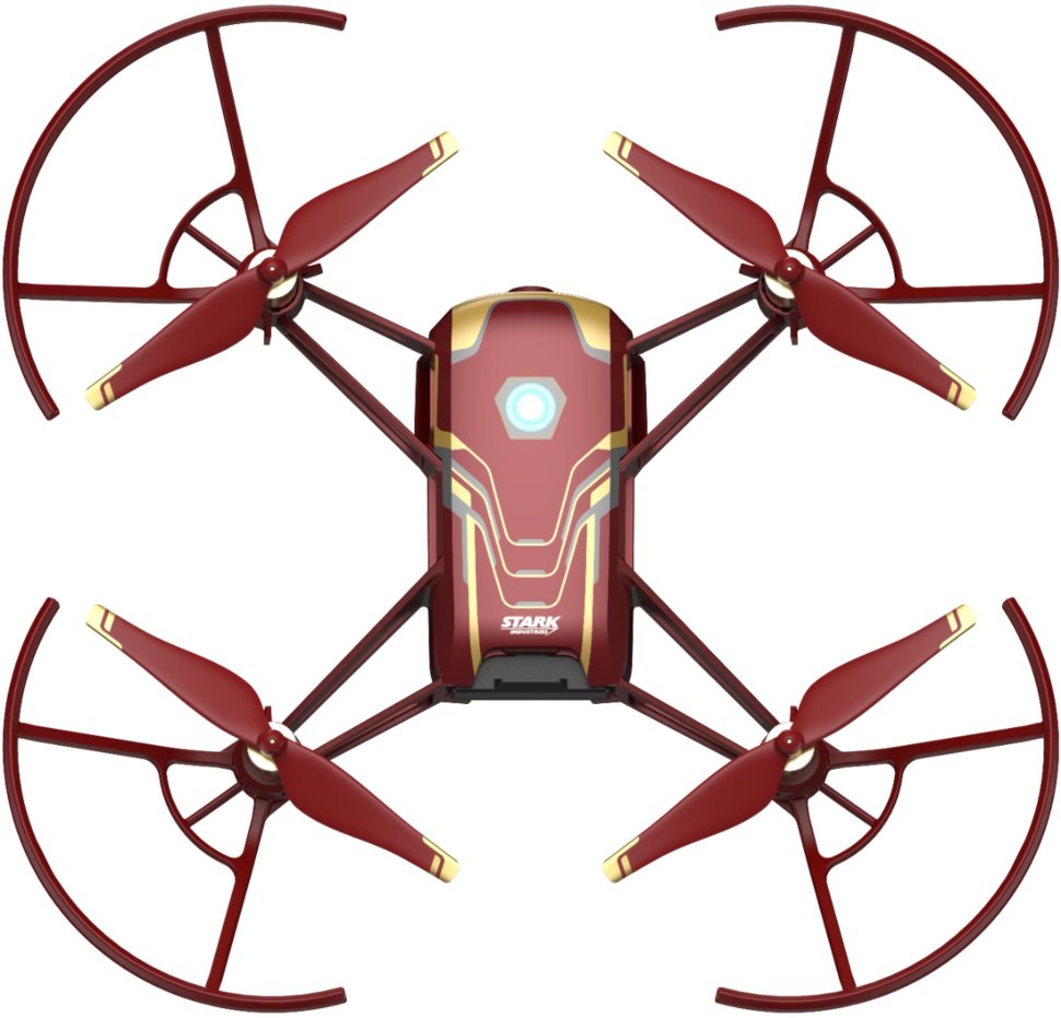 Квадрокоптер Ryze Tello Iron Man Edition (CP.TL.00000002.01)