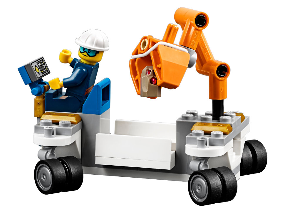 Конструктор Lego City: ракета для запуска в далекий космос и пульт управления запуском (60228)