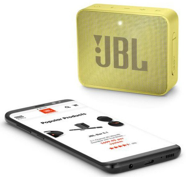 Портативна система JBL Go 2 Sunny Yellow (JBLGO2YEL)