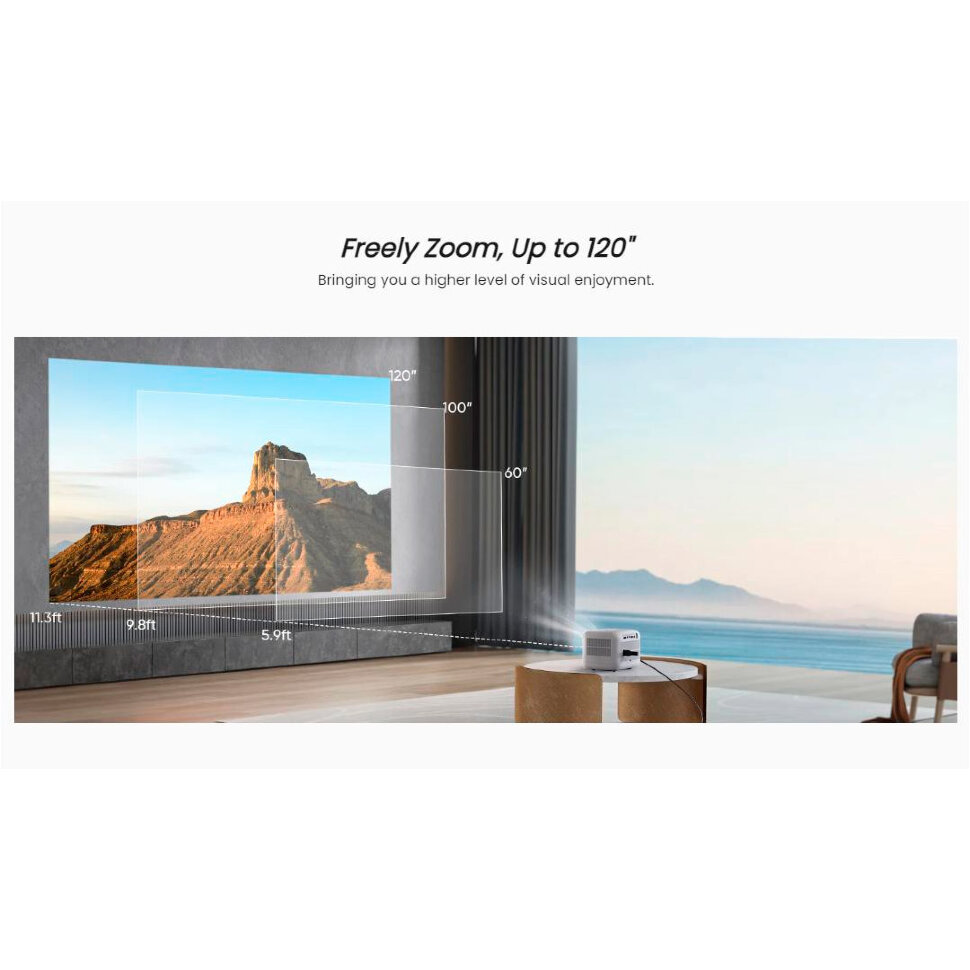 Проектор портативний YABER L1 FullHD (Yaber-L1)