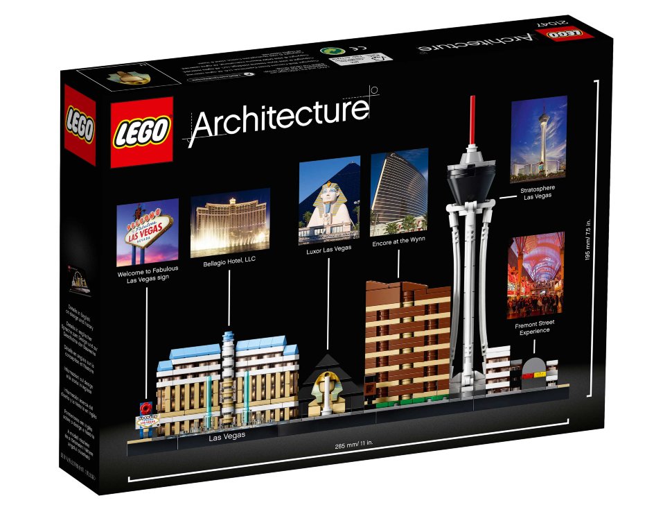 Конструктор Lego Architecture: Лас-Вегас (21047)