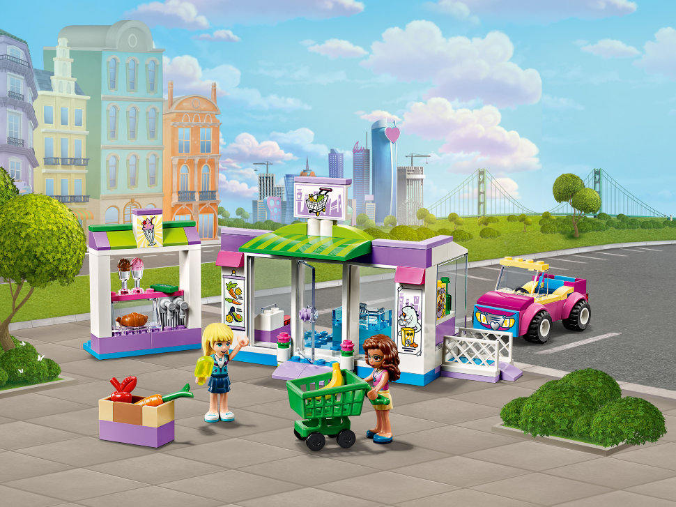 Конструктор Lego Friends: супермаркет Хартлейк Сити (41362)