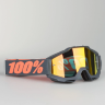 Мото очки 100% Accuri Matte Gunmetal Mirror Lens Red (50210-025-02)