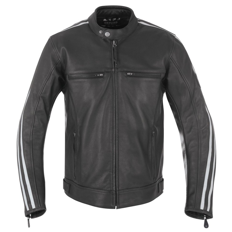 Мотокуртка мужская Oxford Bladon MS Leather Jacket Black
