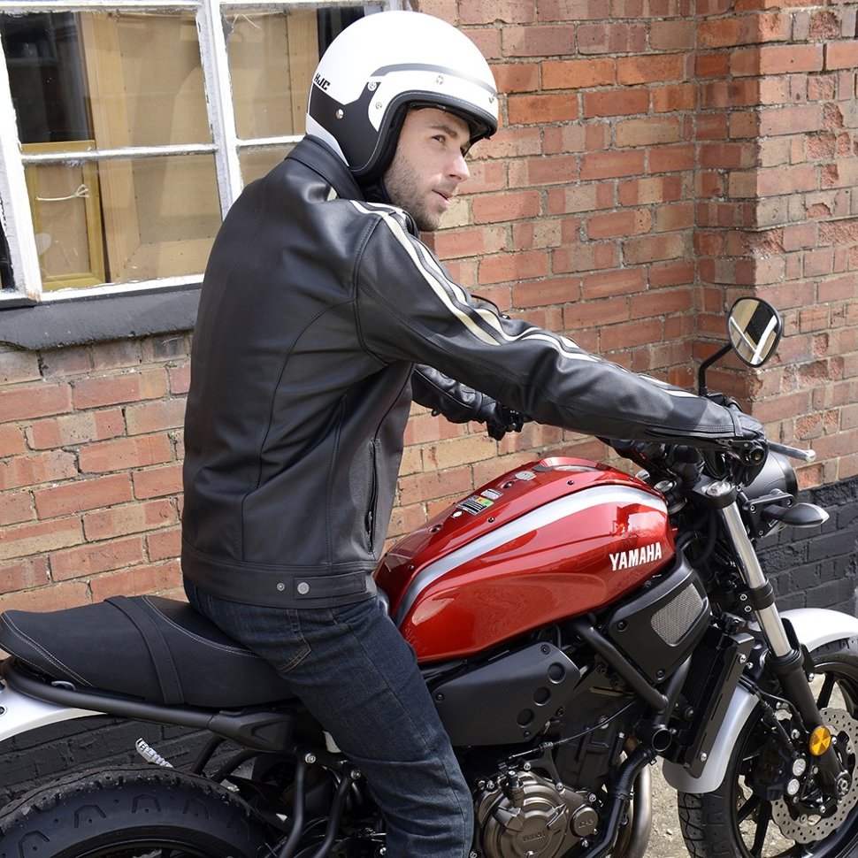 Мотокуртка мужская Oxford Bladon MS Leather Jacket Black