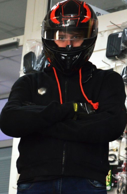 Мототолстовка Scoyco ST01 Black