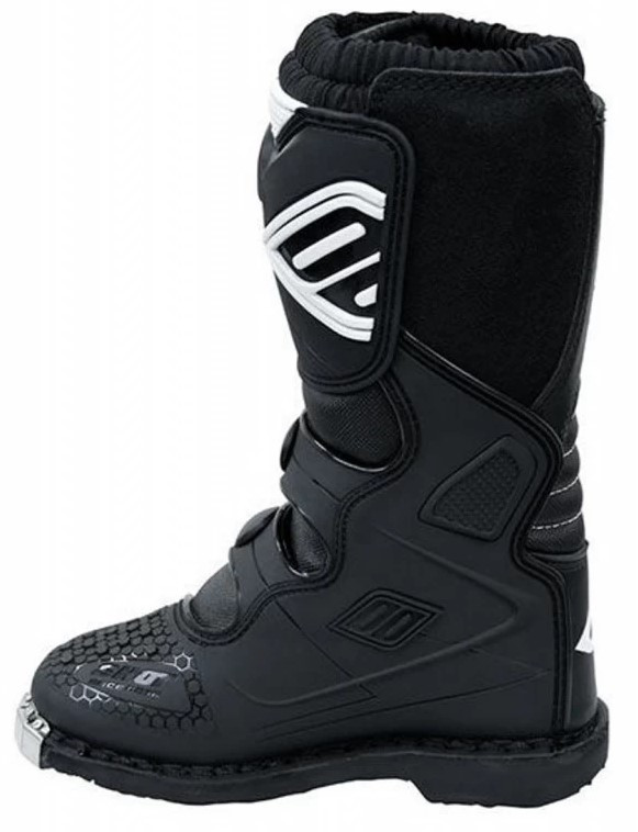 Детские мотоботы Shot Racing K10 2.0 Kid Solid Black