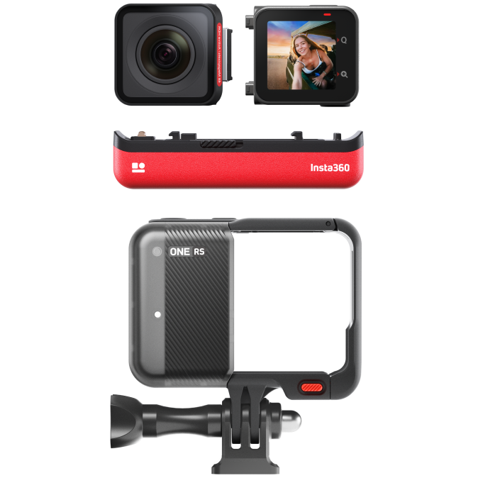 Экшн-камера Insta360 ONE RS 4K Edition (CINRSGP/E)