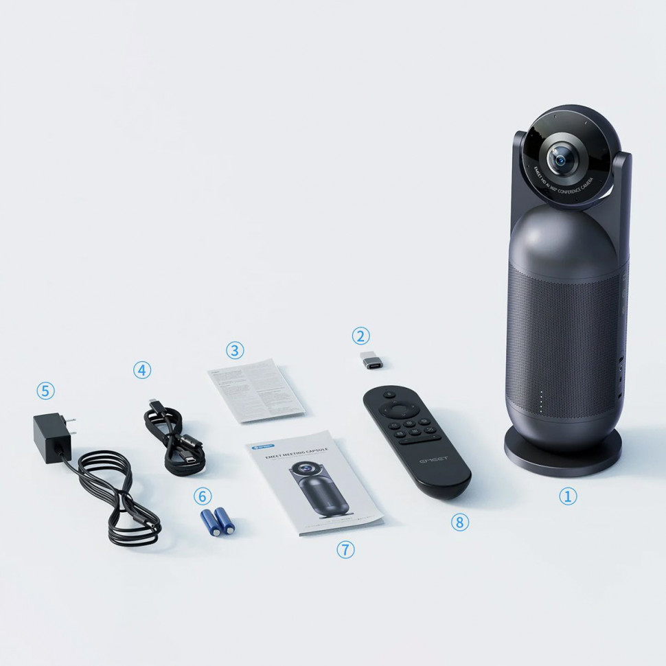 Камера для конференций 360° eMeet Capsule (eMeet-E4101)