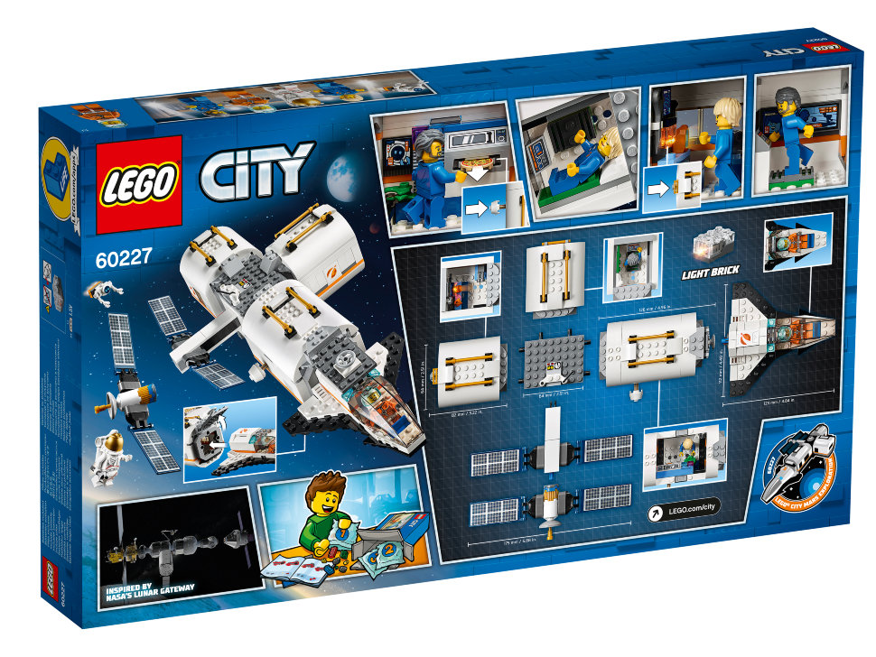 Конструктор Lego City: лунная космическая станция (60227)