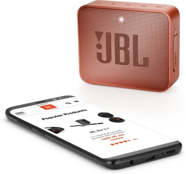 Портативна система JBL Go 2 Sunkissed Cinnamon (JBLGO2CINNAMON)