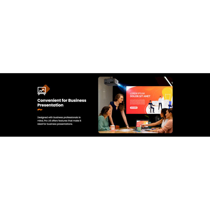 Проектор YABER Pro U6 4K (Yaber-Pro-U6)