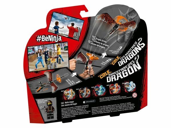 Конструктор Lego Ninjago: Коул - мастер Дракона (70645)