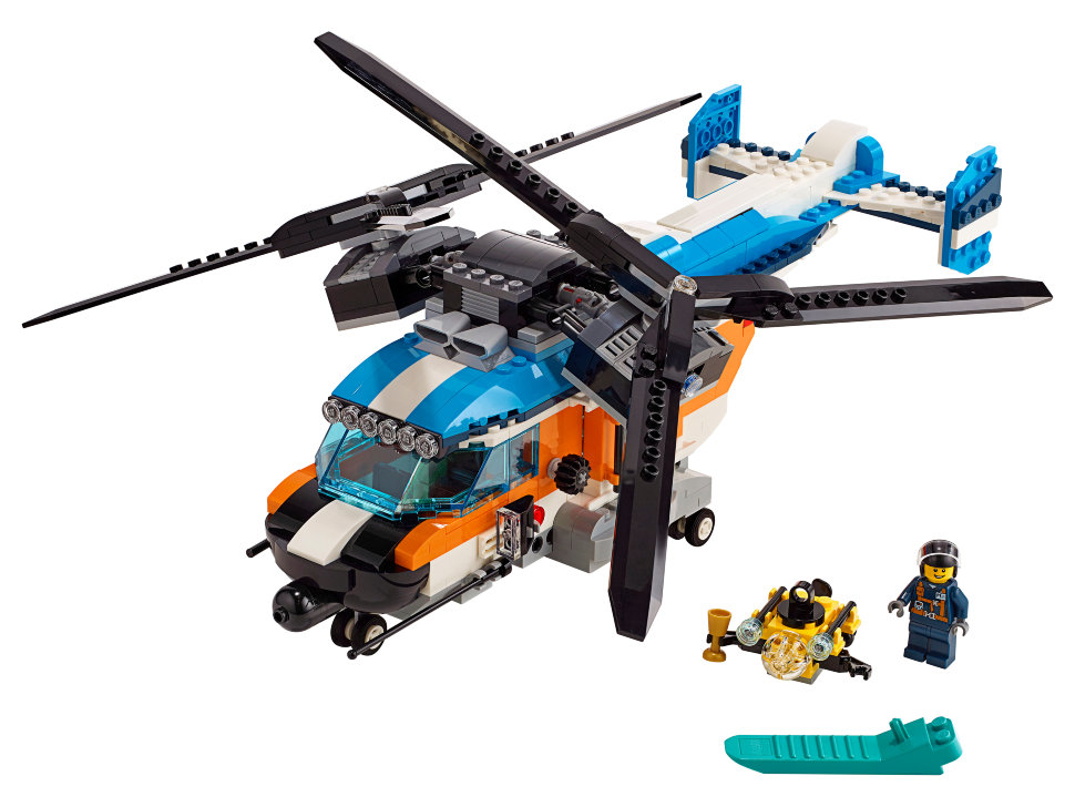 Конструктор Lego Creator: Двороторний вертоліт (31096)