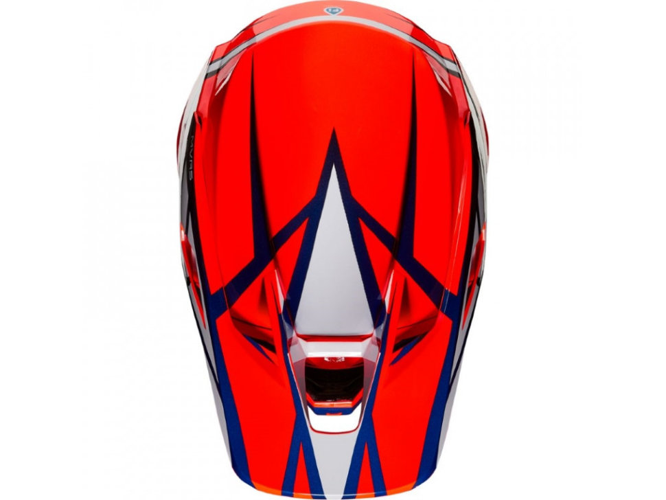 Мотошлем Fox V3 Idol Helmet Orange
