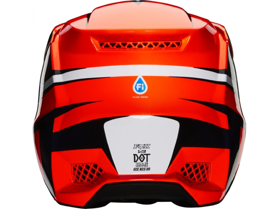 Мотошлем Fox V3 Idol Helmet Orange