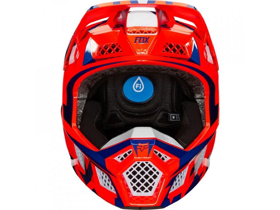 Мотошлем Fox V3 Idol Helmet Orange