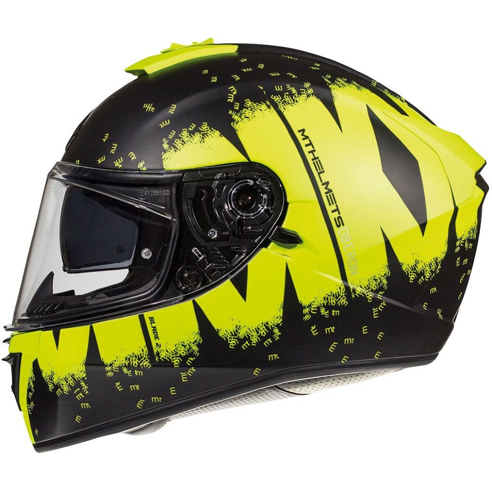 Мотошлем MT Helmets Blade 2 SV Oberon Black/Yellow