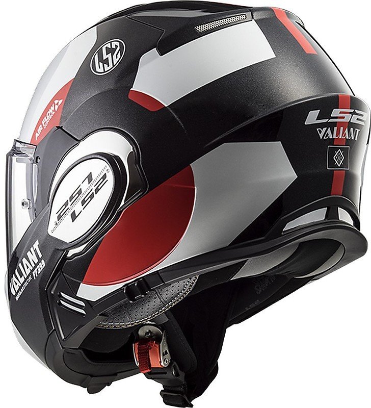 Мотошлем LS2 FF399 Valiant Avant White/Black/Red