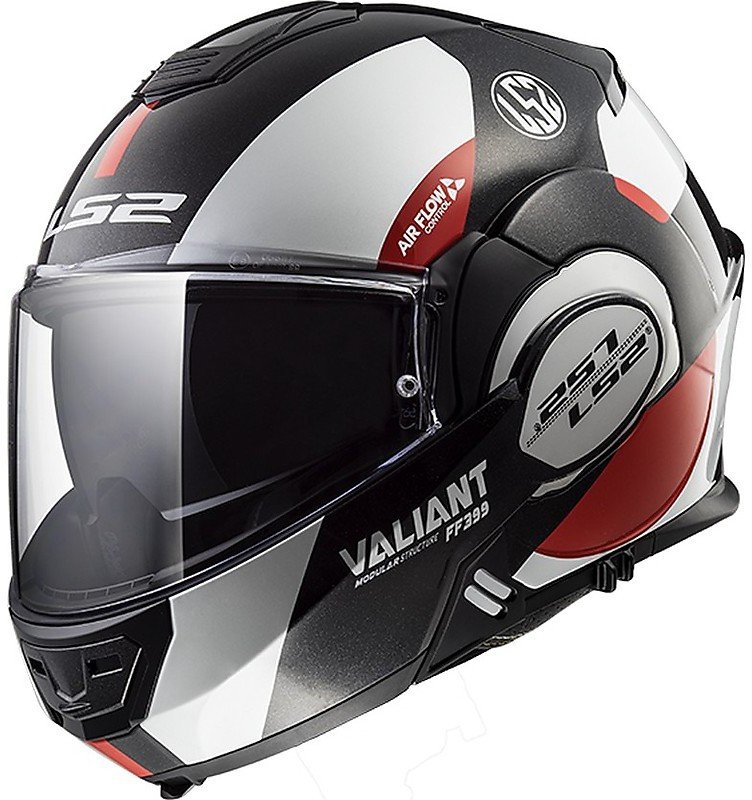Мотошлем LS2 FF399 Valiant Avant White/Black/Red