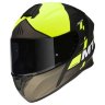 Мотошлем MT Helmets Targo Rigel Yellow/Black/Brown