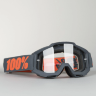 Мото очки 100% Accuri Matte Gunmetal Clear Lens (50200-025-02)