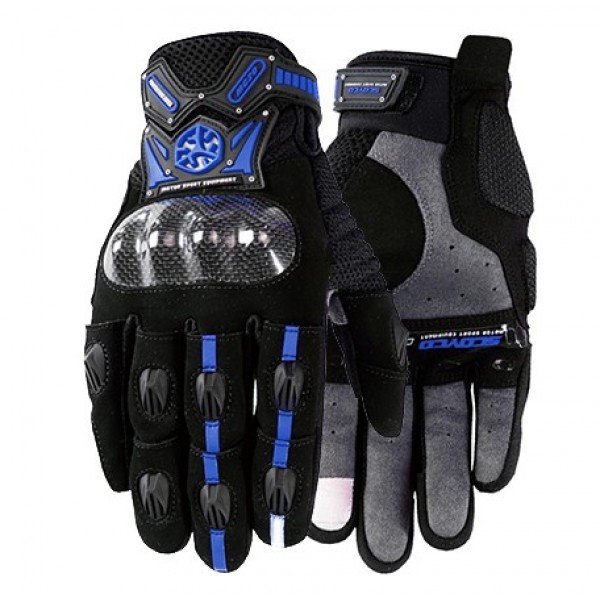 Мотоперчатки Scoyco MC-20 Blue