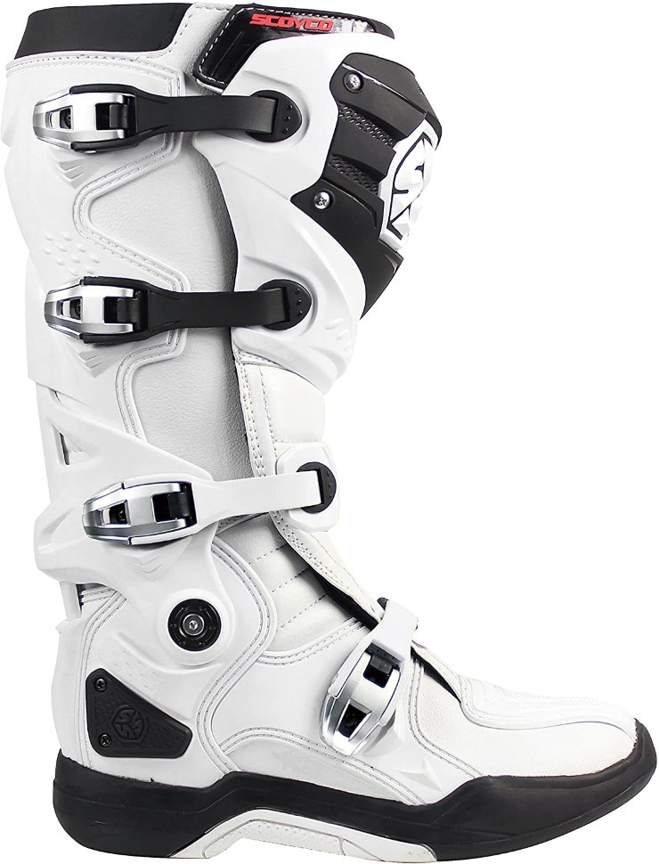 Мотоботы Scoyco MBM002 White