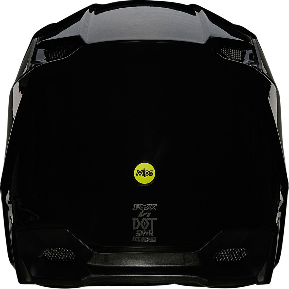 Мотошлем FOX V1 Mips Plaic Helmet Black