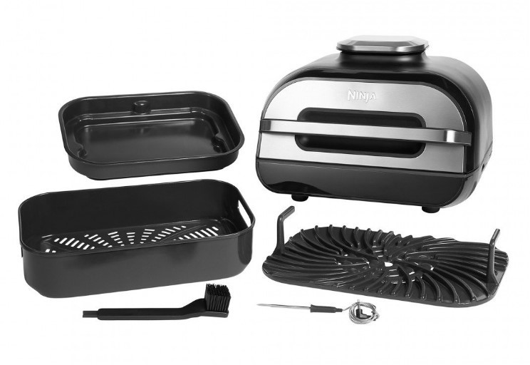 Гриль электрический Ninja Foodi Health Grill & Air Fryer XL (AG551EU)