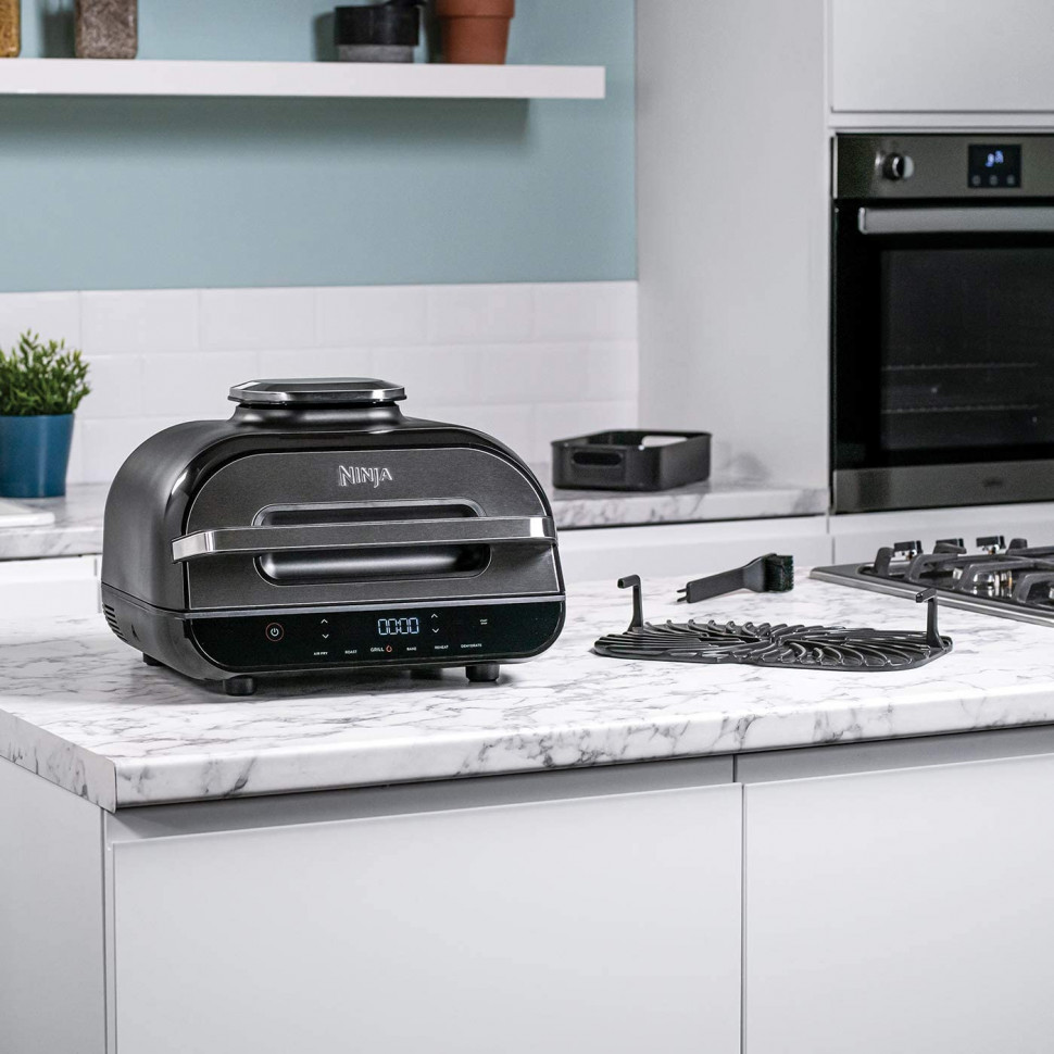 Гриль электрический Ninja Foodi Health Grill & Air Fryer XL (AG551EU)
