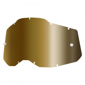 Сменная линза к очкам Ride 100% RC2/AC2/ST2 Replacement Mirror Lens Anti-Fog True Gold (51008-253-01)