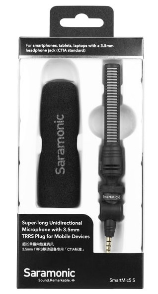 Микрофон-пушка Saramonic SmartMic5 S