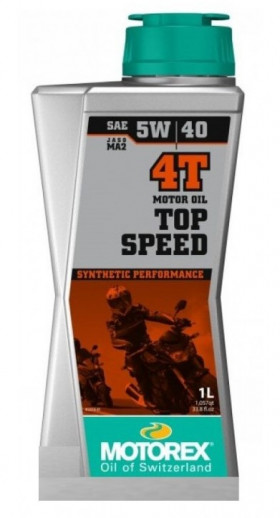 Моторное масло Motorex Top Speed 4T 5W40 (1л)