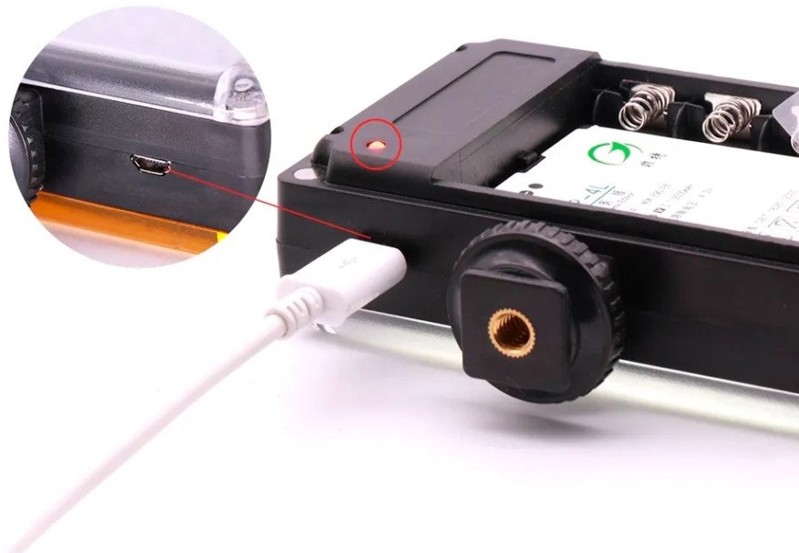 Накамерный LED свет Ulanzi 96LED (0085)