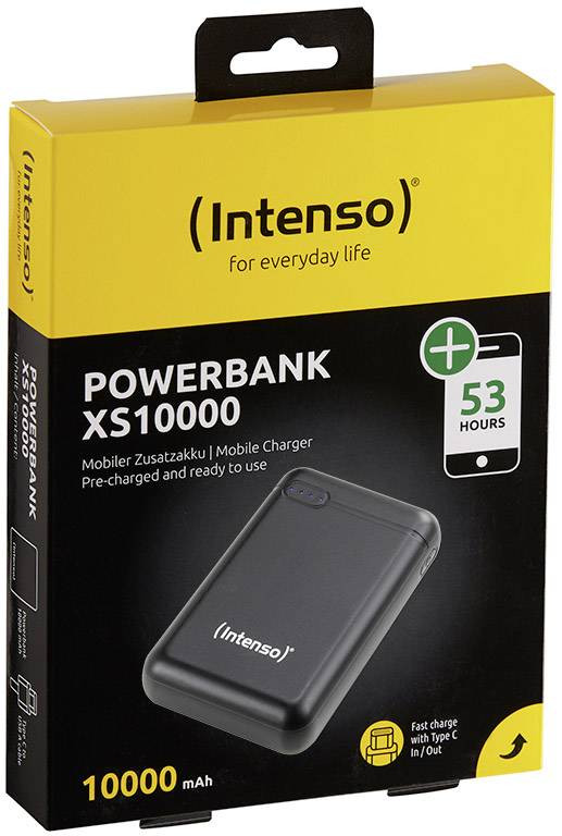 Универсальная мобильная батарея Intenso XS10000 10000 mAh Black (PB930371)