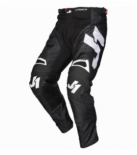 Мотоштани Just1 J-Force Terra Pants Black/White