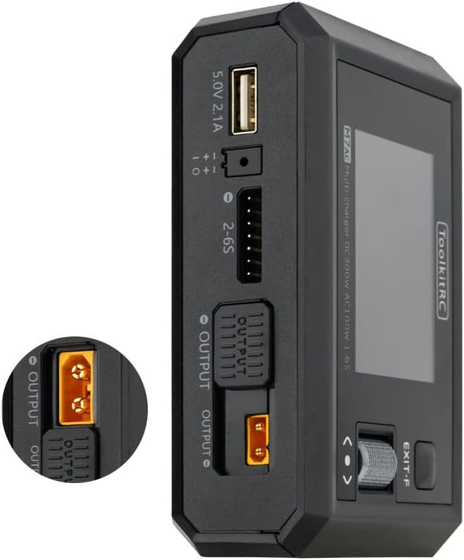 Зарядное устройство ToolkitRC M7AC (AC 100 Вт / DC 300 Вт)