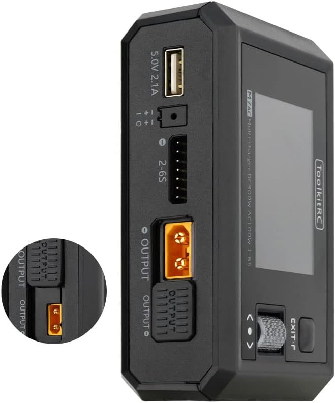 Зарядное устройство ToolkitRC M7AC (AC 100 Вт / DC 300 Вт)