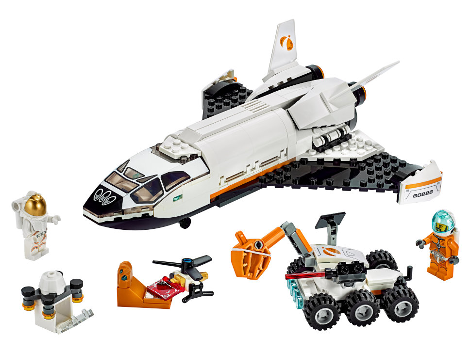 Конструктор Lego City: шаттл для исследований Марса (60226)
