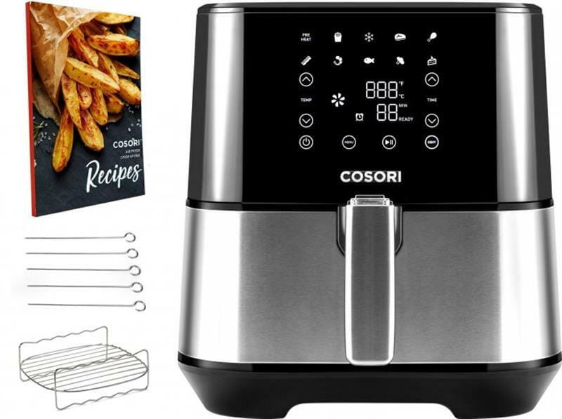 Мультипечь Cosori Stainless Steel 5,5л, CP258-AF-DEU (KAAPAFCSNEU0063Y)