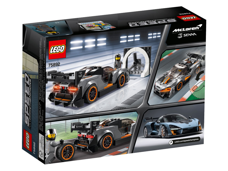 Конструктор Lego Speed Champions: автомобиль McLaren Senna (75892)