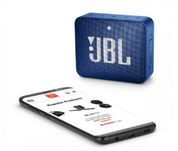 Портативная система JBL Go 2 Blue (JBLGO2BLU)