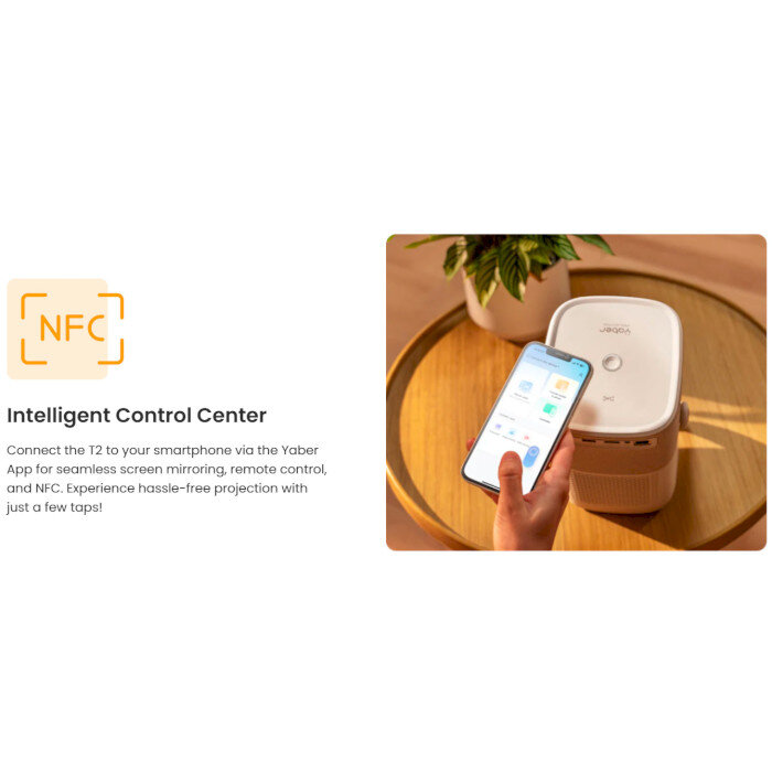 Проектор портативний YABER T2 Plus FullHD (Yaber-T2-Plus)